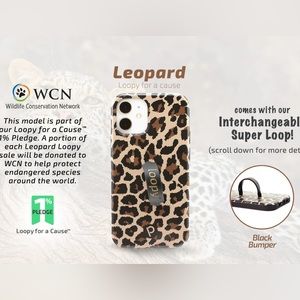 iphone 11 Leopard Print Loopy Case